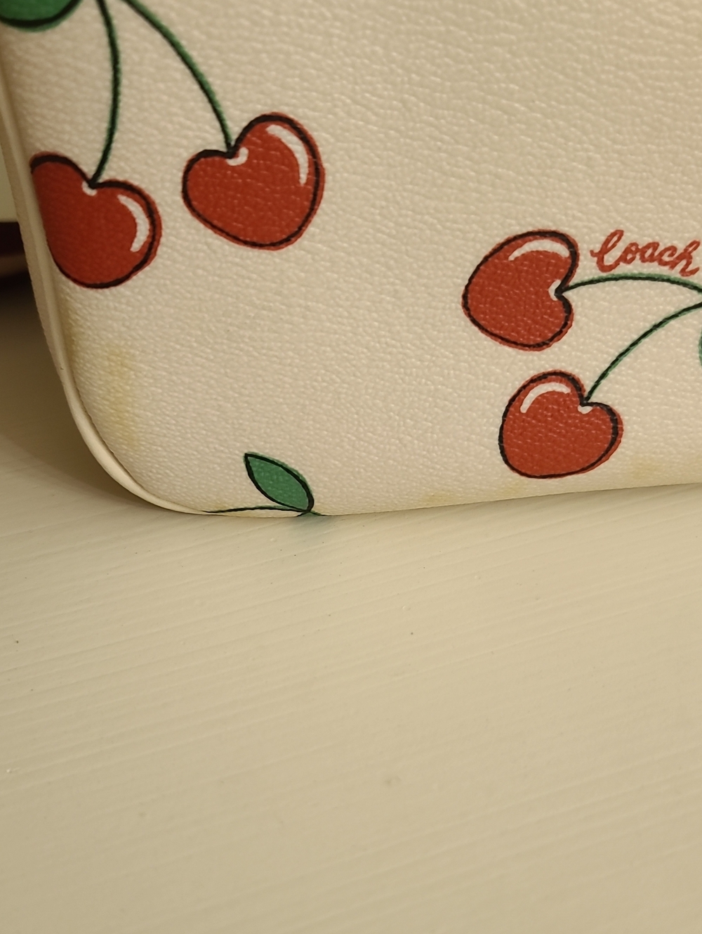 Coach Jamie Camera Bag with Heart Cherry Print ๐ - Picture 14 of 16